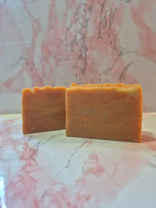 Lemon Orange Goats Milk Soap