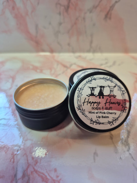 Hint of Pink Cherry Lip Balm