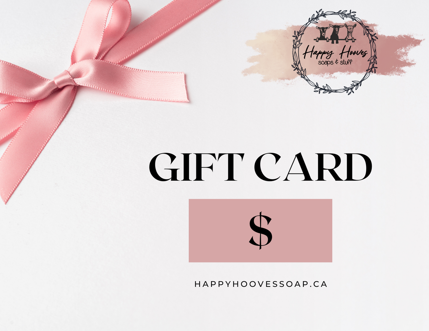 Happy Hooves Soaps & Stuff Gift Card